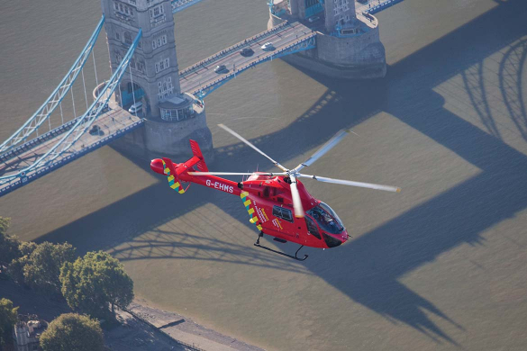 London's air ambulance 2016