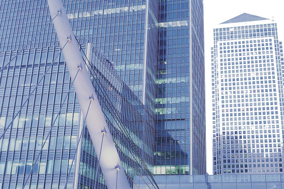 United security platform at Canary Wharf