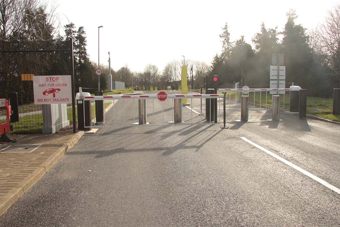 perimeter security gate