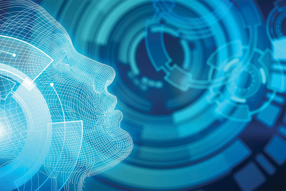 abstract image of security technology