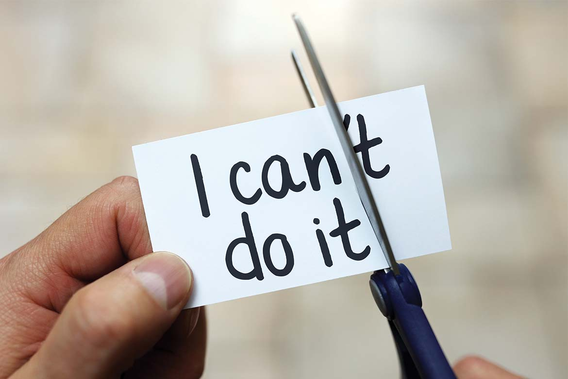 Words I can/can't do it