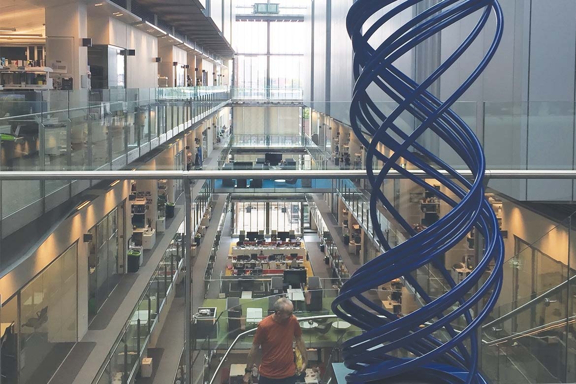 Francis Crick Institute inside