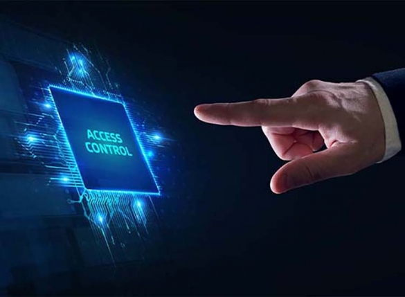 Access control button