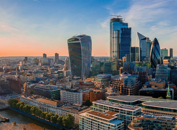 City of London skyline