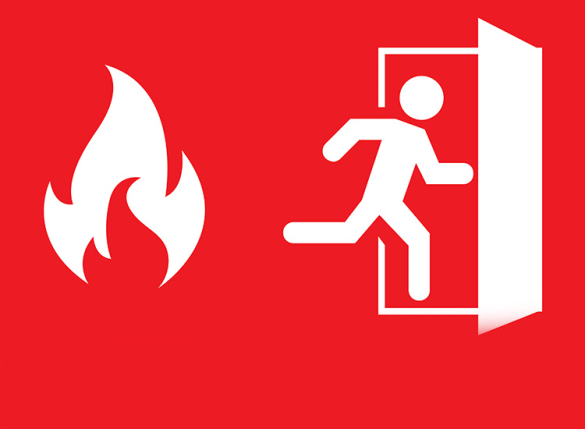 fire evacuation image