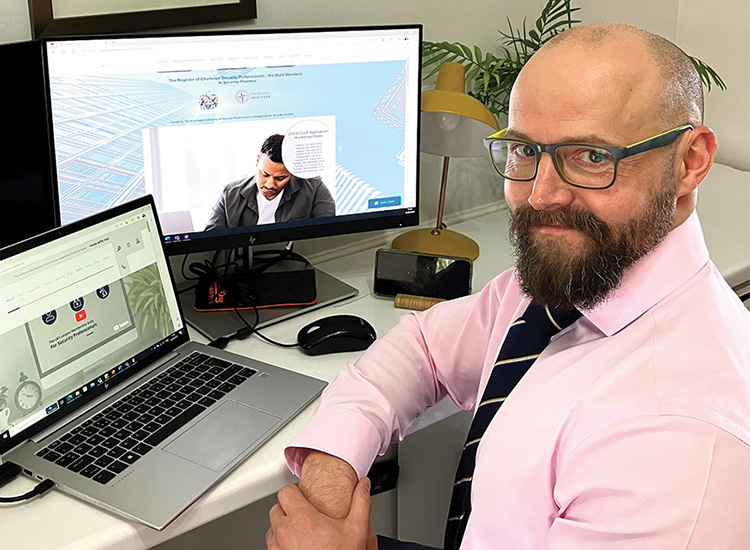 Focus on a Chartered Security Professional Jonathan Eddery